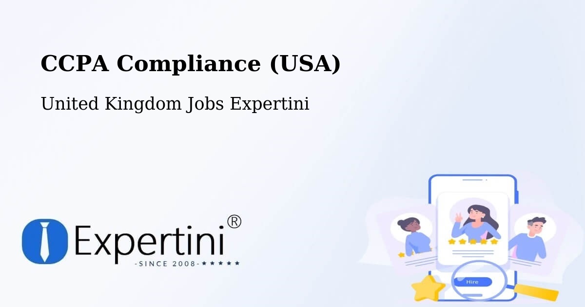 CCPA Privacy Rights & Compliance Notice – Clitheroe - United Kingdom Jobs Expertini