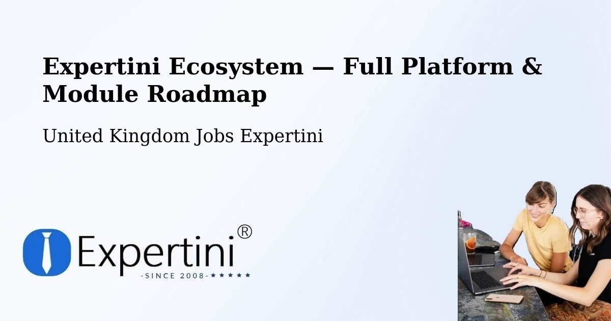 Expertini Ecosystem — Full Platform & Module Roadmap – Clitheroe