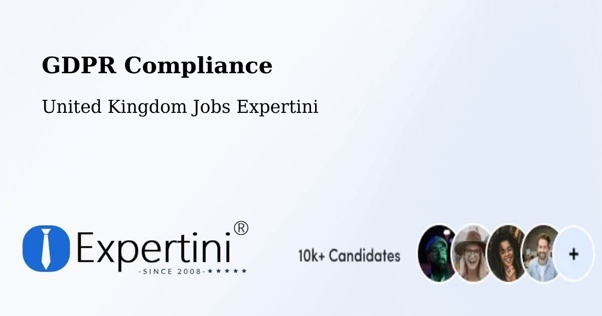 EU GDPR Compliance Statement – Clitheroe - United Kingdom Jobs Expertini